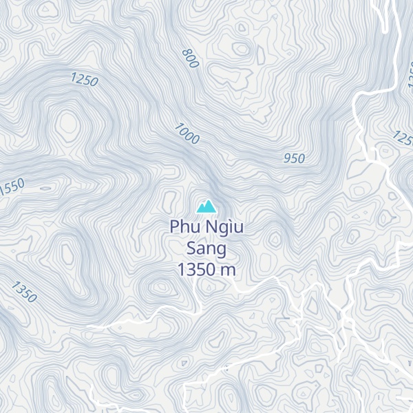 Map of Phu Ngìu Sang