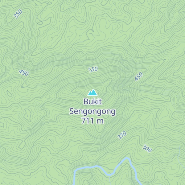 Map of Bukit Sengongong