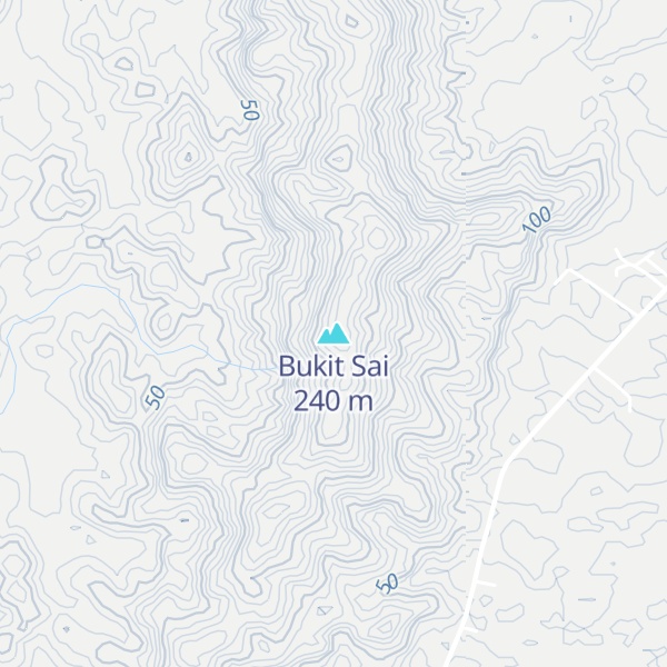 Map of Bukit Sai