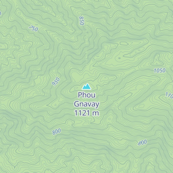 Map of Phou Gnavay