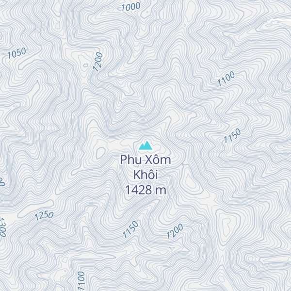 Map of Phu Xôm Khôi