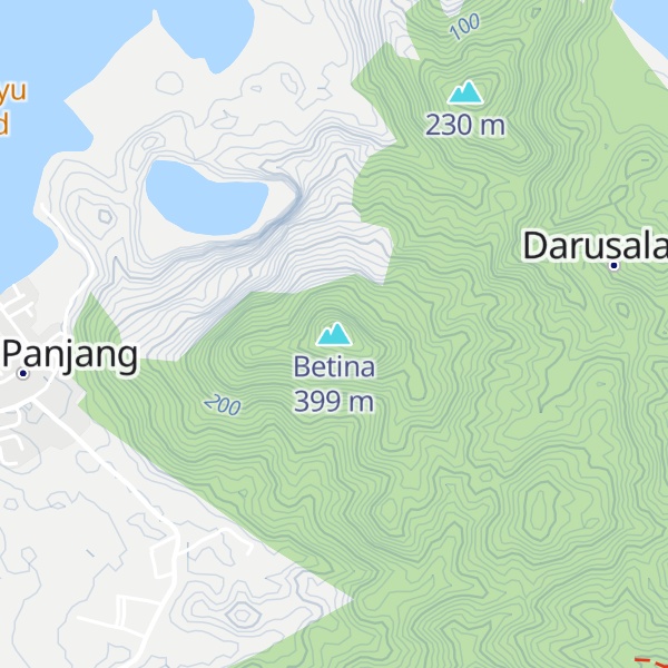 Map of Betina