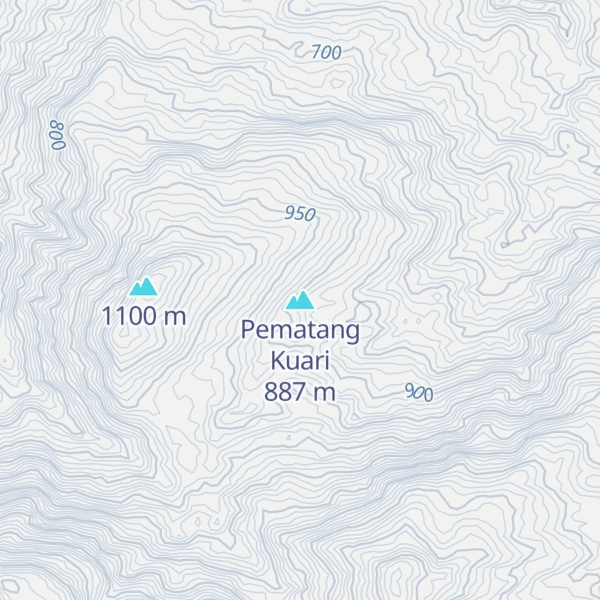 Map of Pematang Kuari