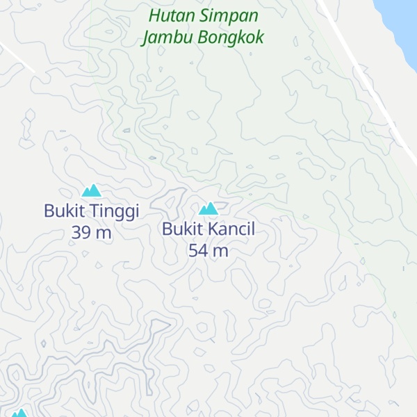 Map of Bukit Kancil