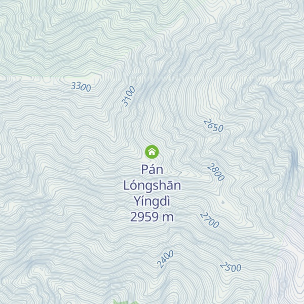 Map of Pán Lóngshān Yíngdì