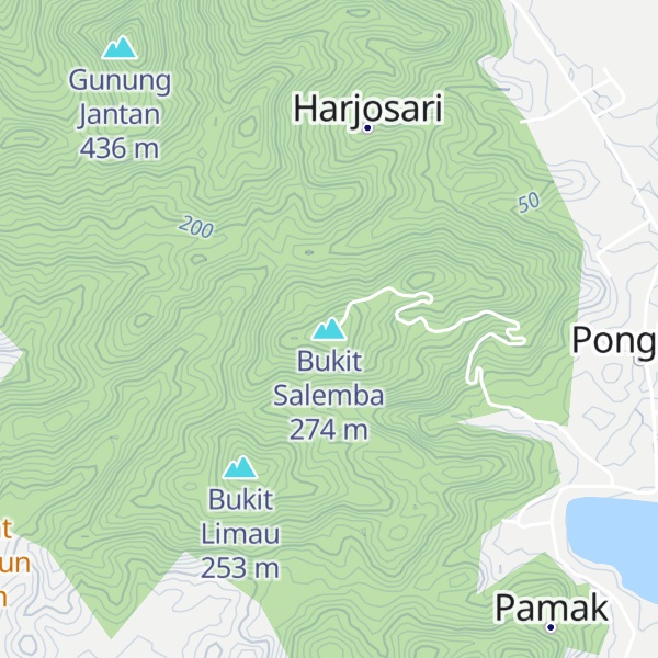 Map of Bukit Salemba