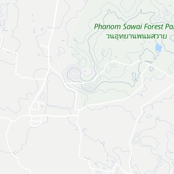 Map of Khao Phanom Sawai