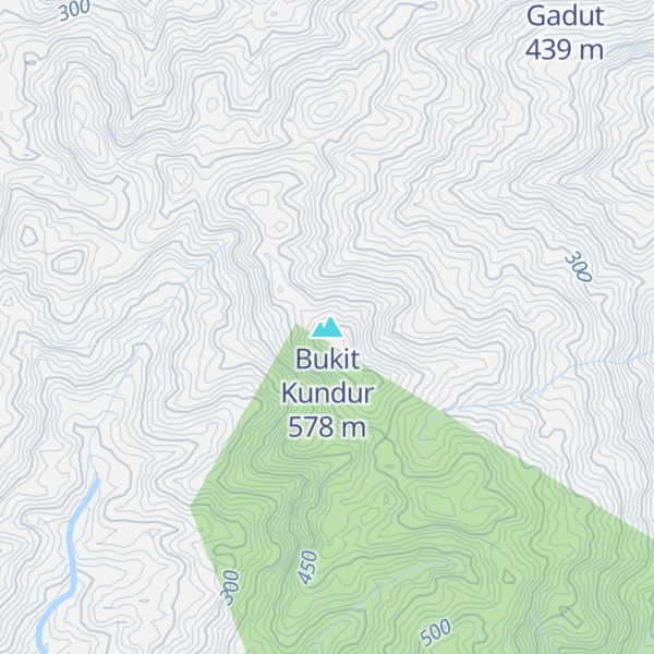 Map of Bukit Kundur