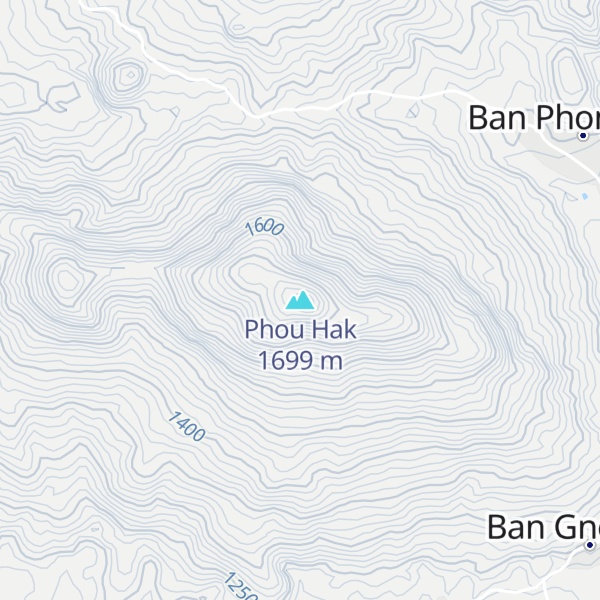 Map of Phou Hak