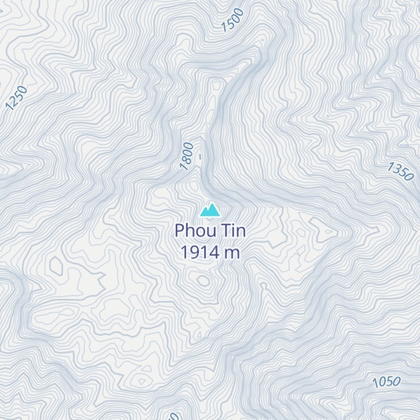 Map of Phou Tin