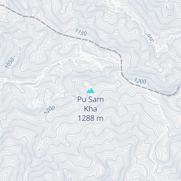 Map of Pu Sam Kha
