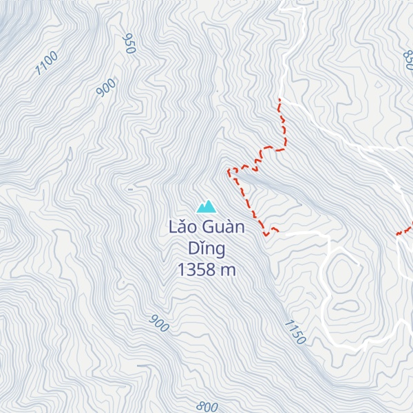 Map of Lǎo Guàn Dǐng