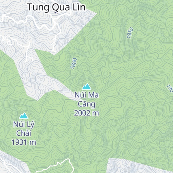 Map of Núi Ma Căng