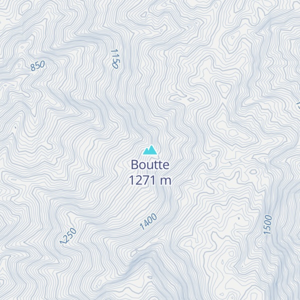 Map of Boutte