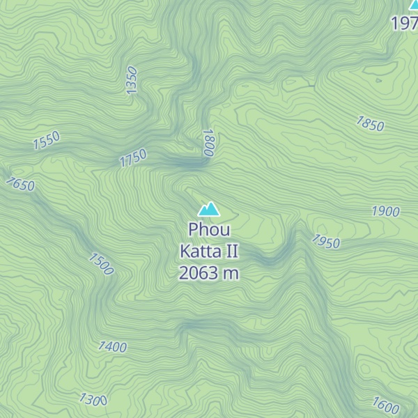 Map of Phou Katta II