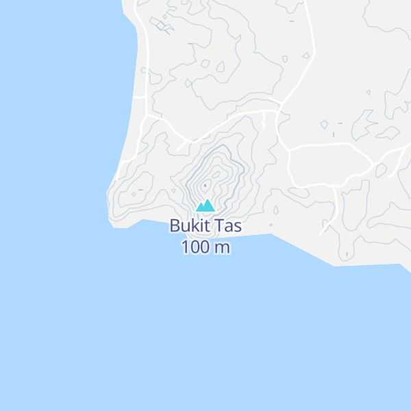 Map of Bukit Tas