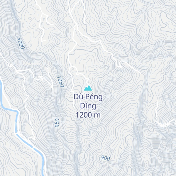 Map of Dù Péng Dǐng