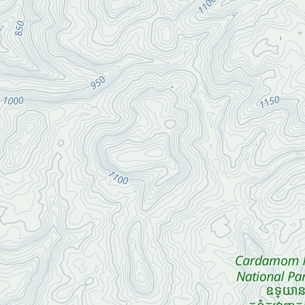 Map of Phnum Khnang Trapeang