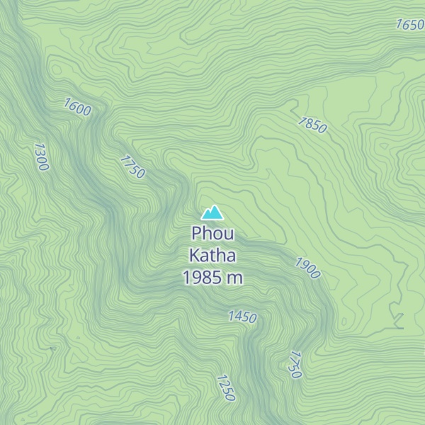 Map of Phou Katha
