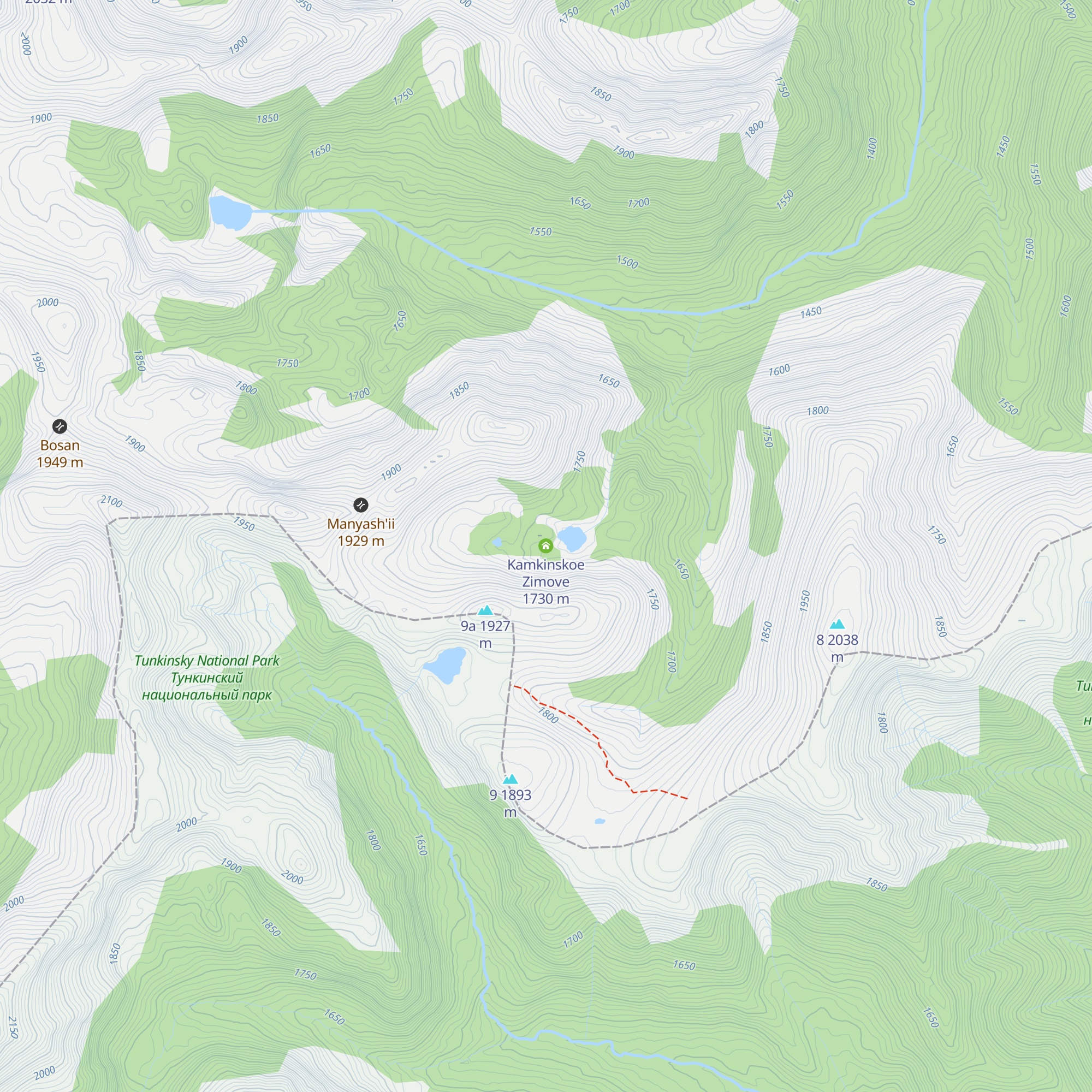 Kamkinskoe Zimove map