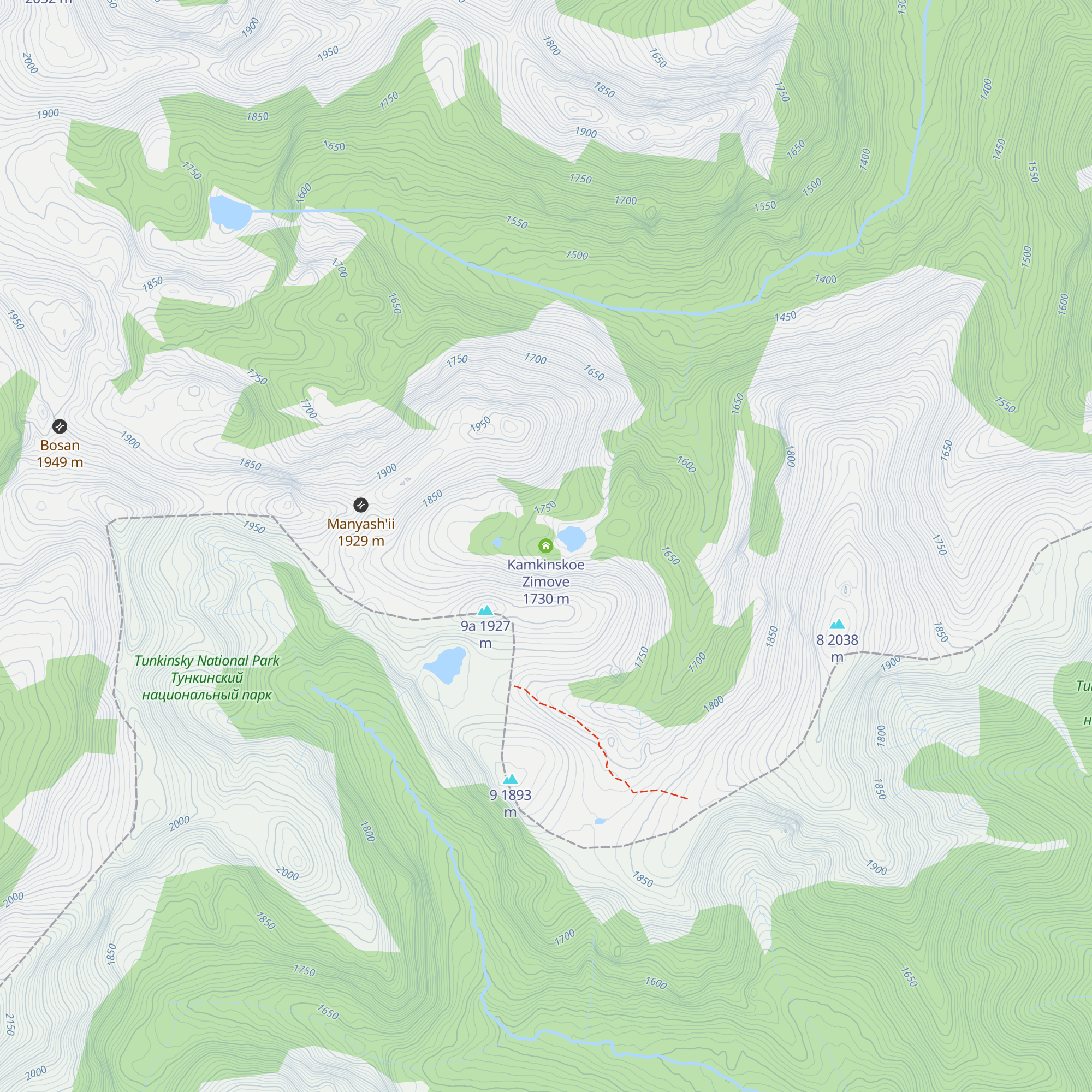 Kamkinskoe Zimove map