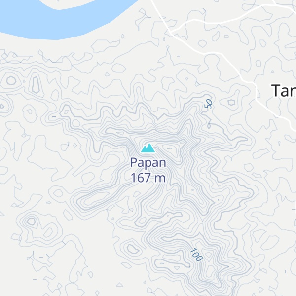 Map of Papan