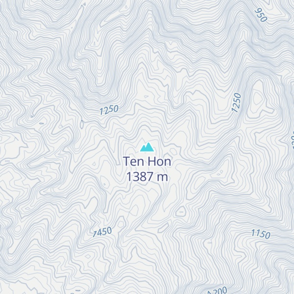 Map of Ten Hon