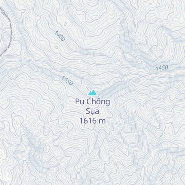 Map of Pu Chống Sụa