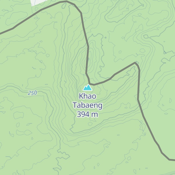 Map of Khao Tabaeng