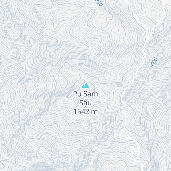 Map of Pu Sam Sậu