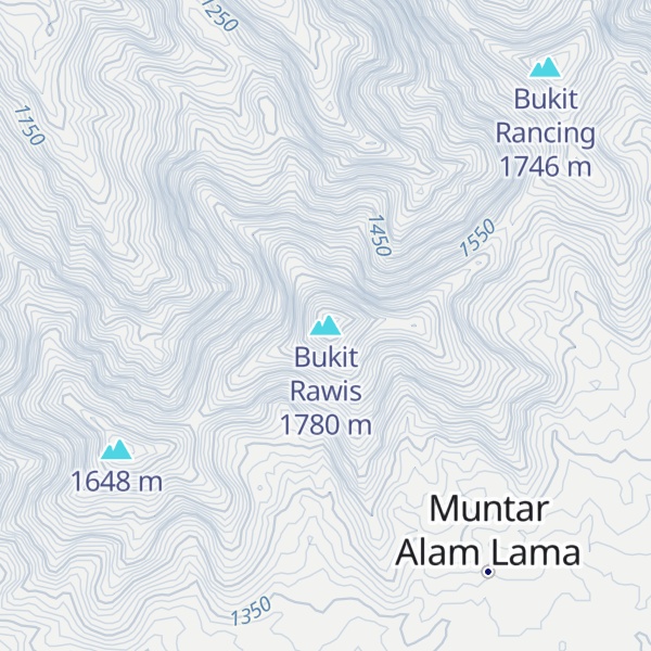 Map of Bukit Rawis