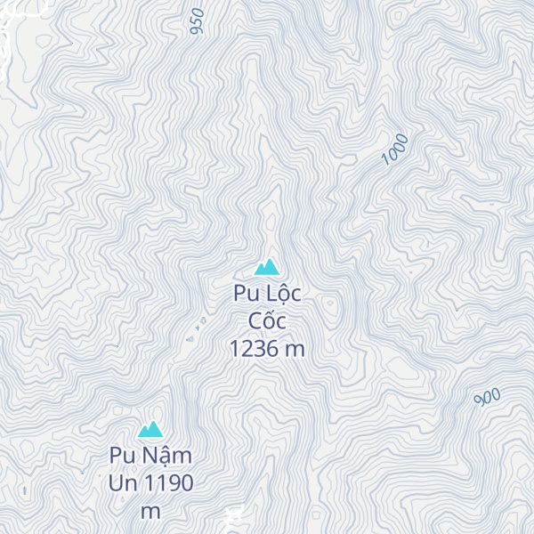 Map of Pu Lộc Cốc