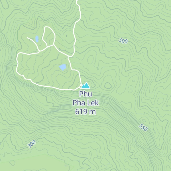Map of Phu Pha Lek