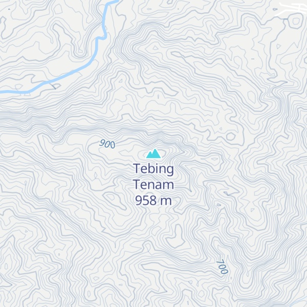 Map of Tebing Tenam