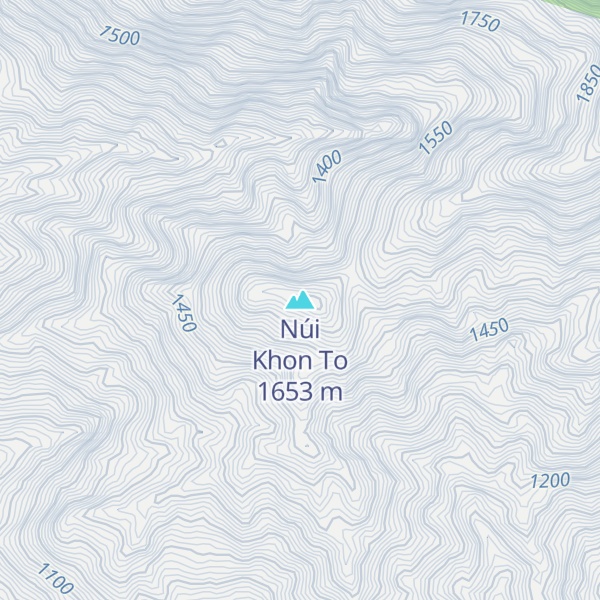 Map of Núi Khon To