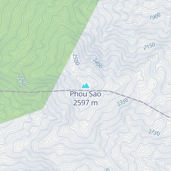 Map of Phou Sao
