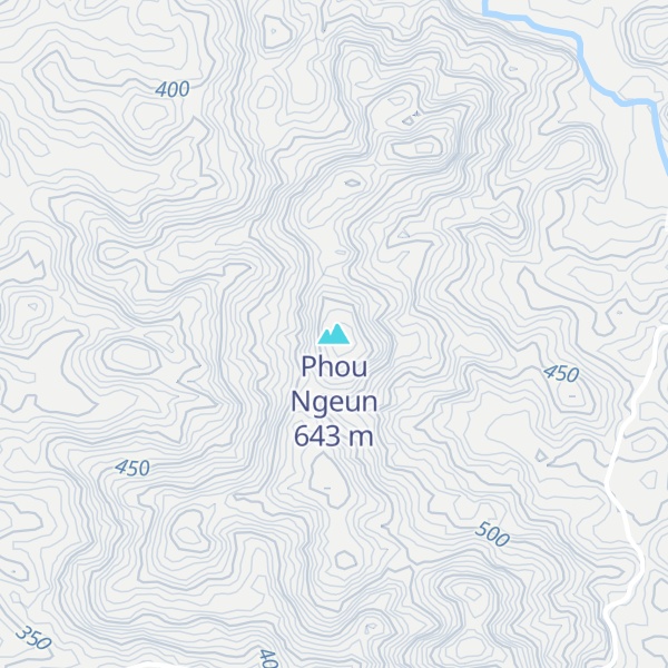 Map of Phou Ngeun