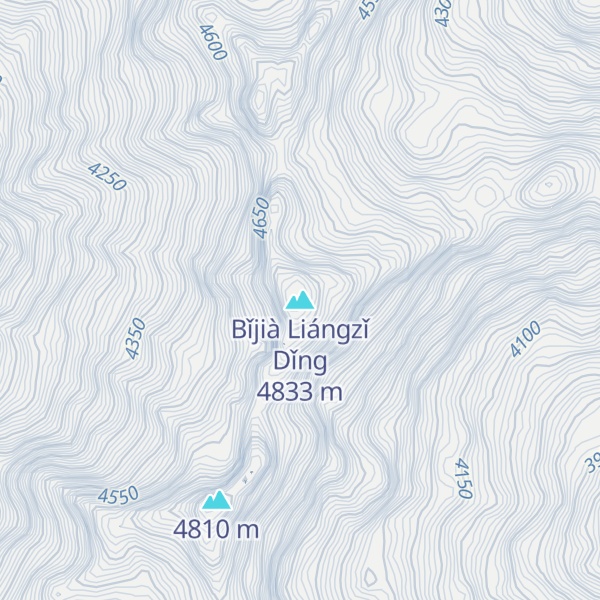 Map of Bǐjià Liángzǐ Dǐng