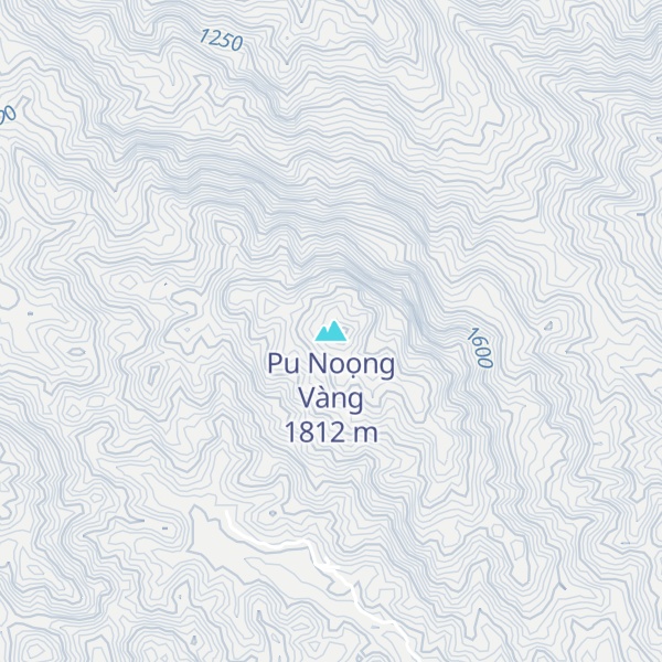 Map of Pu Noọng Vàng
