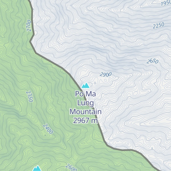 Map of Po Ma Lung Mountain