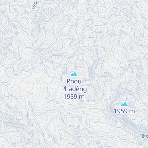 Map of Phou Phadèng