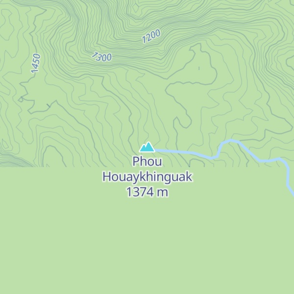 Map of Phou Houaykhinguak