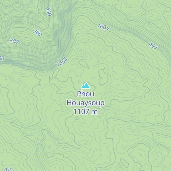 Map of Phou Houaysoup