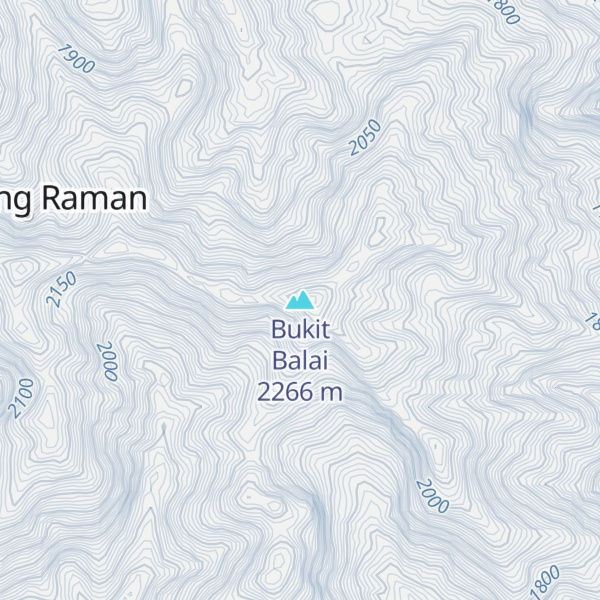 Map of Bukit Balai