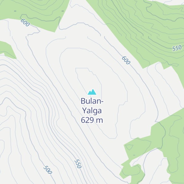 Map of Bulan-Yalga