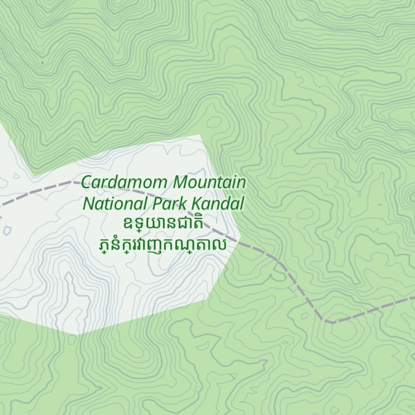 Map of Phnum Bakan
