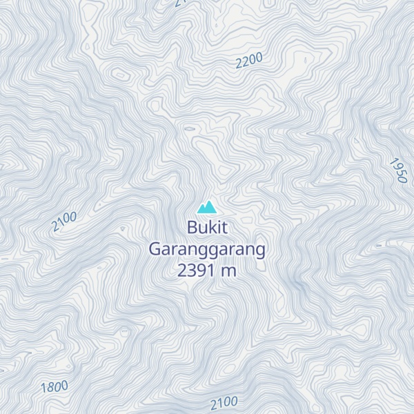 Map of Bukit Garanggarang