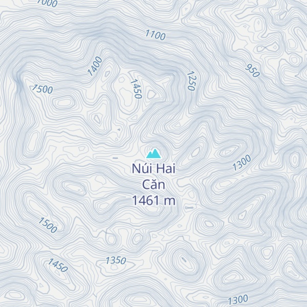 Map of Núi Hai Căn