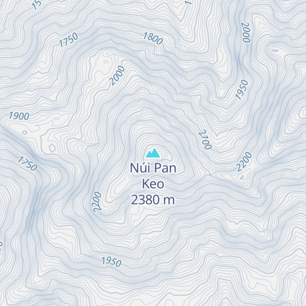 Map of Núi Pan Keo