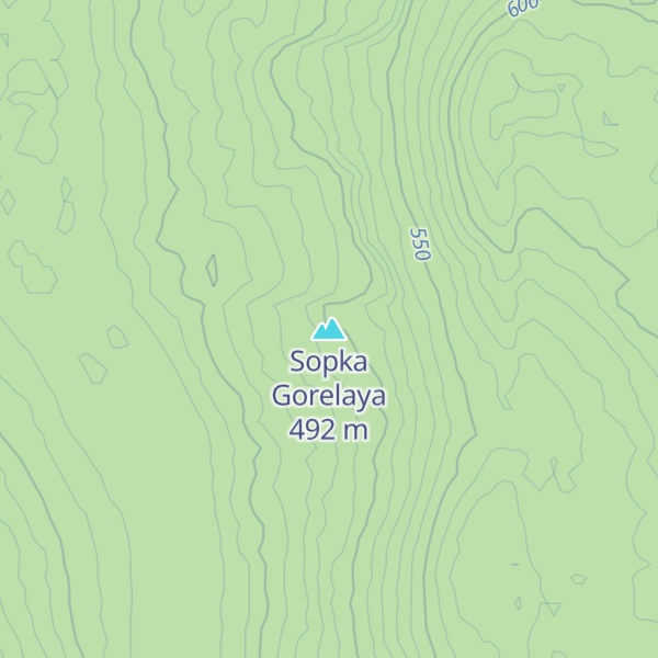 Map of Sopka Gorelaya